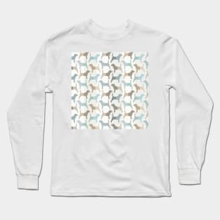 Beagle Natural Pattern Long Sleeve T-Shirt